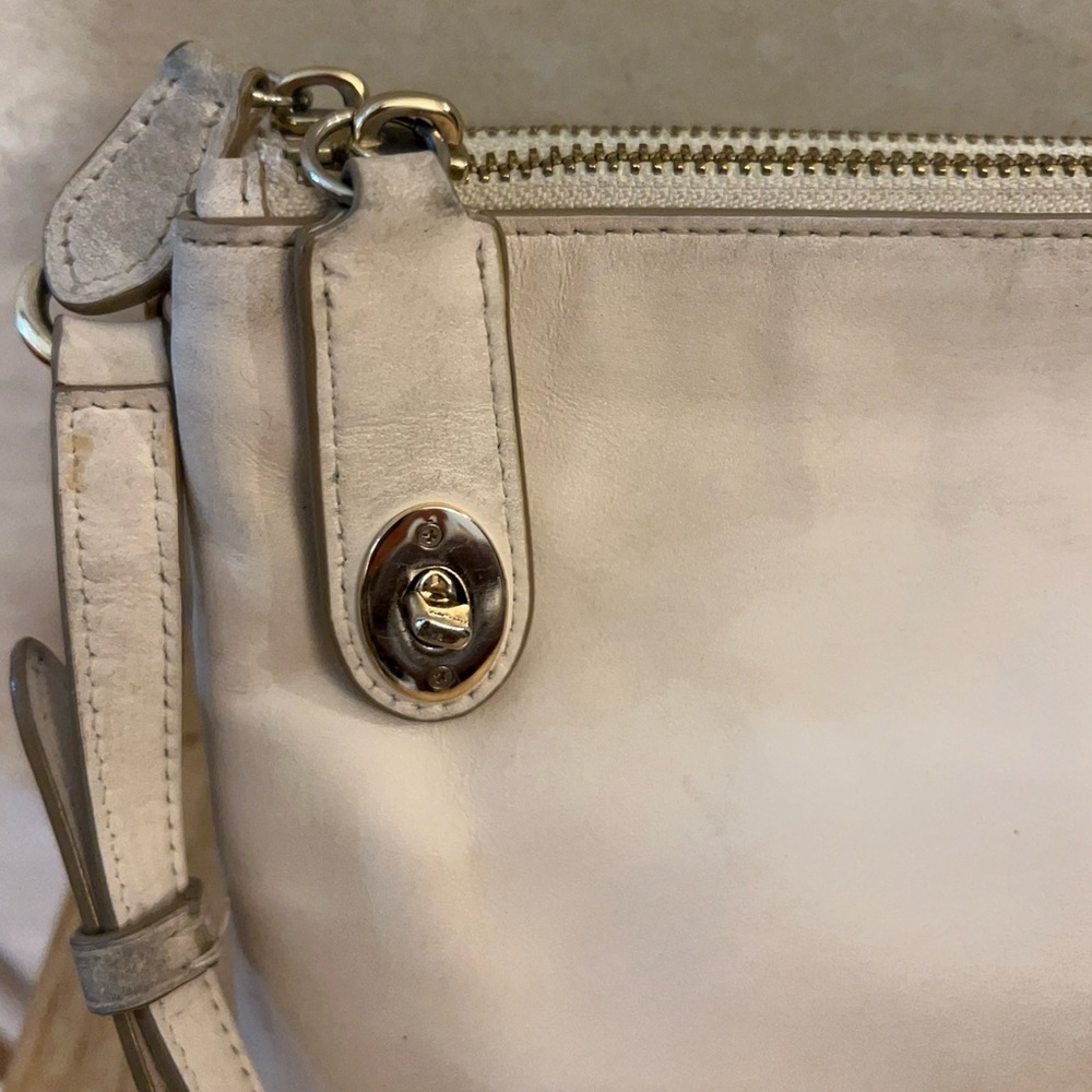 Coach Crosby Double Zip Smooth Calf Leather Crossbody - Picture 7 of 16